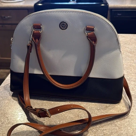 Anne Klein Alma Type bag with Crossbody Strap and Handles - Picture 1 of 10
